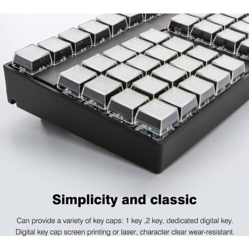 USB programming supermarket cash register software 105 keys custom POS keyboard programable KB105A