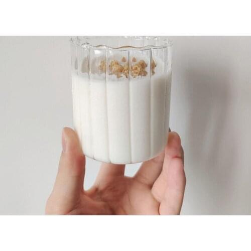 Cutelife Nordic Transparent Ins Coffee Whiskey Glass Cup Water Milk Ice Wedding Wine Glasses Drinkware Tea Shot Glass Yogurt Cup