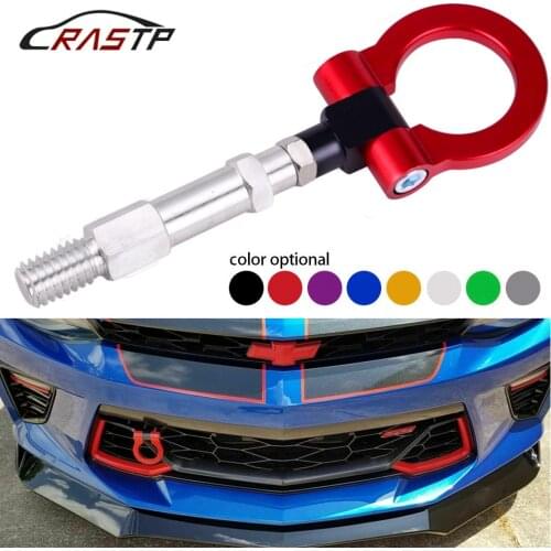RASTP-Aluminum Trailer Towing Hook Rear Racing Car Tow Hook for Audi 10-15 CNC JDM Style RS-TH008-13