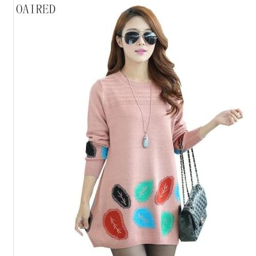 Sweaters Women Pullover 2021 New Long Sleeve Sweater For Women Clothing Long Slim Spring And Autumn Coat Female Outerwear OAIRED