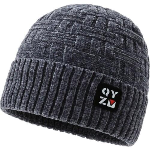 Beanies for Women Solid Woolen Winter Womens Knit Cap Fleece Inside Warm Hat Soft Casual Cap Bonnet Skullies Hat