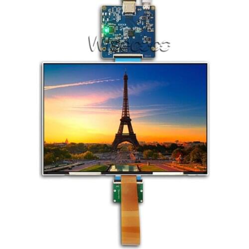 Wisecoco 8.9 inch 2k 2560*1600 IPS lcd display monitor -MIPI driver board for DIY DLP 3d printer Raspberry PI 3 3b+ PI 4b