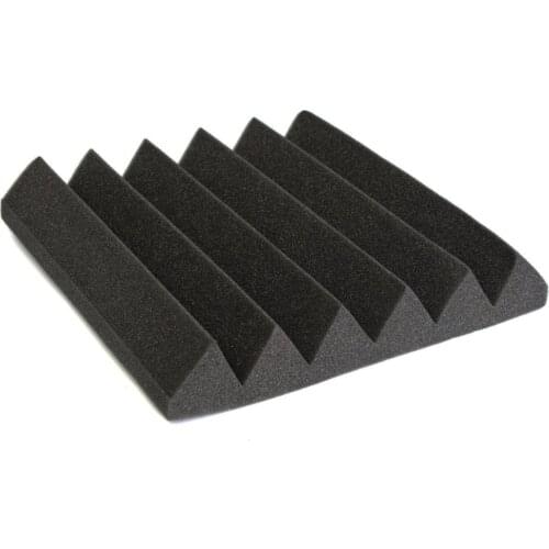 1Pcs 30*30*5cm Soundproofing Foam Acoustic Sound Treatment Studio Room Absorption Charcoal Acoustic Wedge Foam