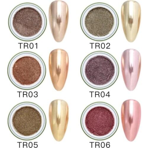 1 Box Nail Glitter Mirror Powder Dust Nail Art Pigment DIY Decoration Tools