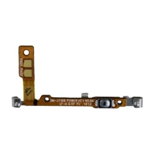10pcs/lot Power Button On Off Key Flex Cable For Samsung Galaxy J5 J7 Metal 2016 J510 J510F J710 J710F