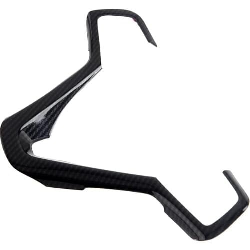 ABS Carbon Fiber Style Inner Steering Wheel Strip Trim Fit For Hyundai Veloster 2012 2013 2014 2015 2016 2017