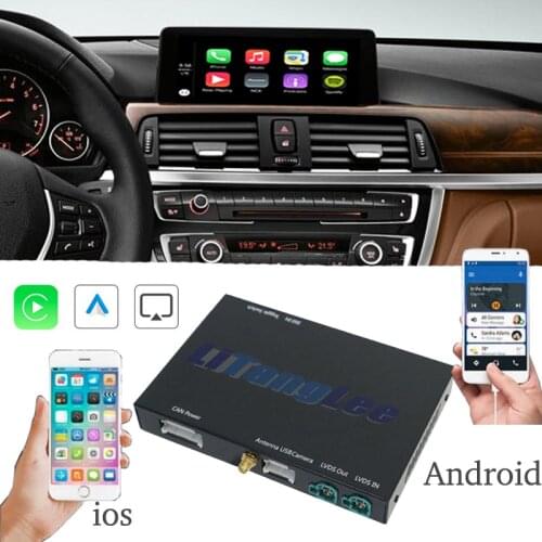 Car Camera Carplay Decoder Adapter For BMW 4 M4 F32 F33 F36 F82 F83 NBT EVO Mirror Link Display Android Auto Play 360 BirdView