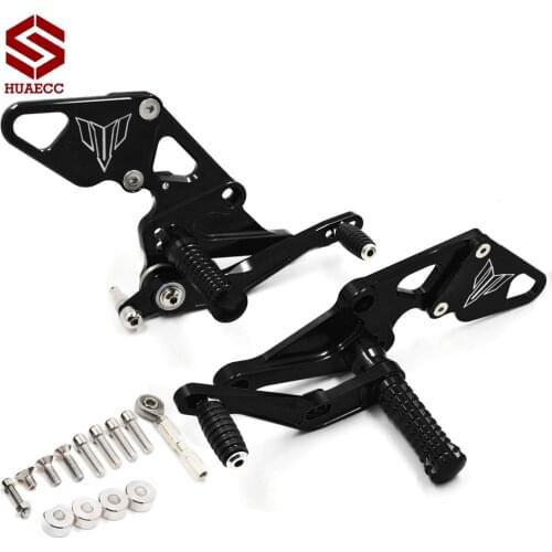 Motorcycle Parts CNC Rearsets Motorcycle Rear Set for Yamaha MT07 FZ07 MT-07 2013 2014 2015 2016 2017 Foot Pegs Footrests
