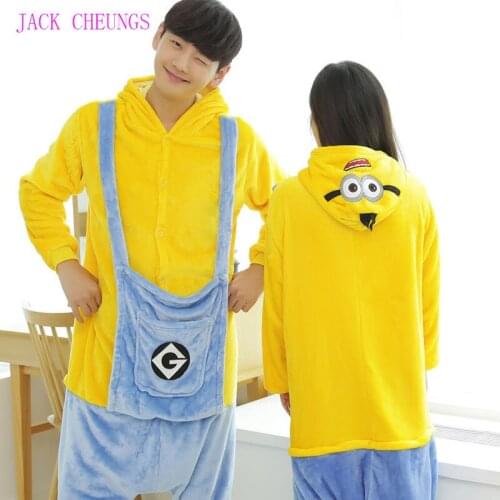 Kigurumi Despicalbe me Onesies Pajamas For Adults Cute Animal Cosplay Pyjamas Unisex Cartoon Anime Cosplay Costume