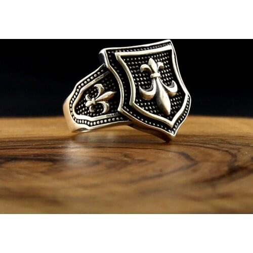 925 Sterling Silver Ring for Men without Stone Jewelry fashion vintage Gift Mens Rings All Size (Made in Turkey)