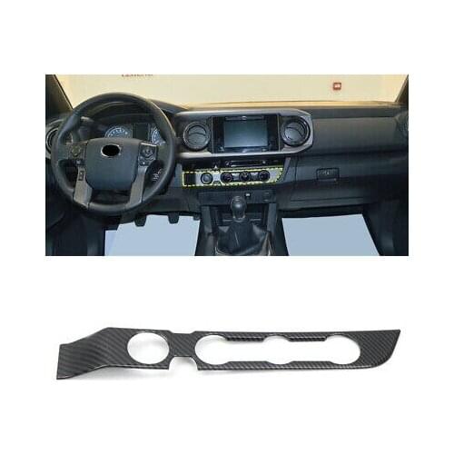 Air Condition Adjust Button Cover Trim For Toyota Tacoma N300 Low-Equipped 16-19