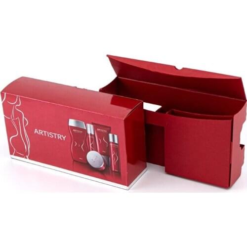 Custom logo OEM cardboard Paper Korean foil stamping cosmetic packaging box postal boxes