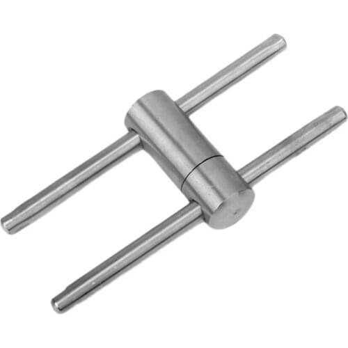 Metal Billiards Pool Cue Tip Press Shape Accessories - Round