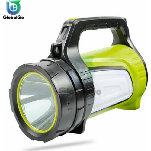 Multifunctional Portable Searchlight Waterproof Super Bright Dimmable Lithium Battery Suitable For Camping Emergency Power Bank