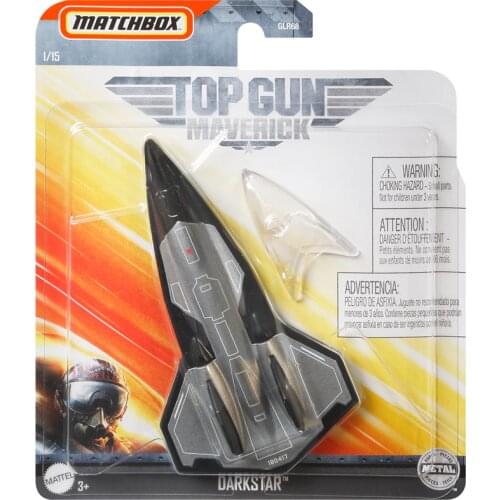 2020 Matchbox Plane DARKSTAR Top Gun Maverick Metal Collection Alloy Simulation Model Planes