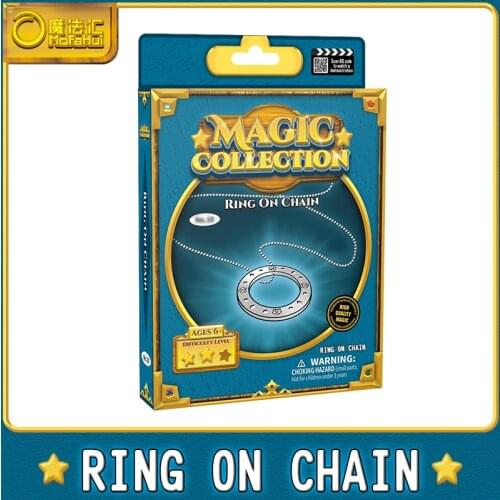 Mofahui Magic props childrens magic toys Magic necklace tomorrow Ring Magic knot Educational interactive toys