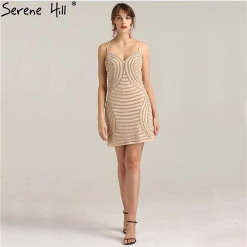 2020 Newest Fashion Sexy Short Dress Full Crystal Diamond Party cocktail Dresses LA6243