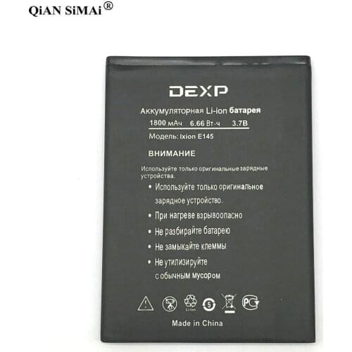New High Quality 1800mAh battery For DEXP Ixion E145 EVO SE phone + Tracking number