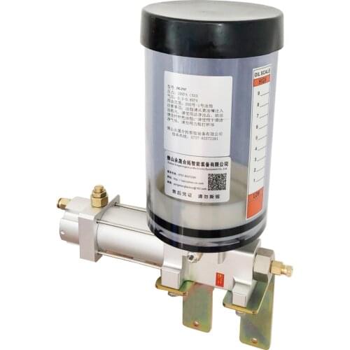 Pneumatic Lubrication Grease Pump 2L for centralized lubrication system CNC machine centre