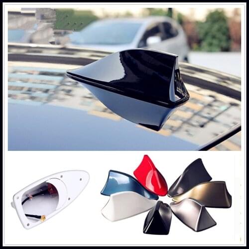 Car styling Shark Fin Antenna Auto Radio Signal Aerial Roof for Mercedes Benz AMG GT GLC GLE GLS R Class ML GL G R