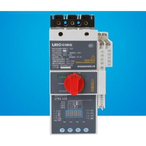 TK6-125 protector, 63A adjustable control and protection switch, KBO, fire type 125A