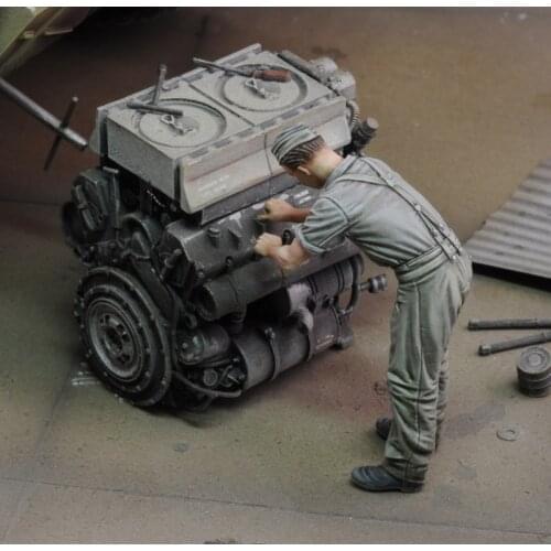 1/35 Resin Model Figure GK , Only People , Unassembled and unpainted kit