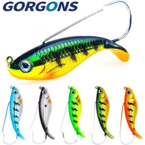 1pc Gorgons Minnow 21.5g 8.5cm Sinking Spoon Baits Crankbait Ice jig Hard Bait Wobblers Ice Fishing Lure