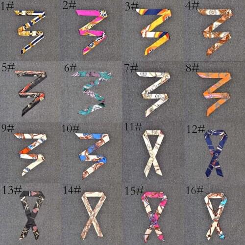 100pcs / lot manufacturers supply small bags scarves silk scarf autumn Korean stewardess career scarves tied bag handle