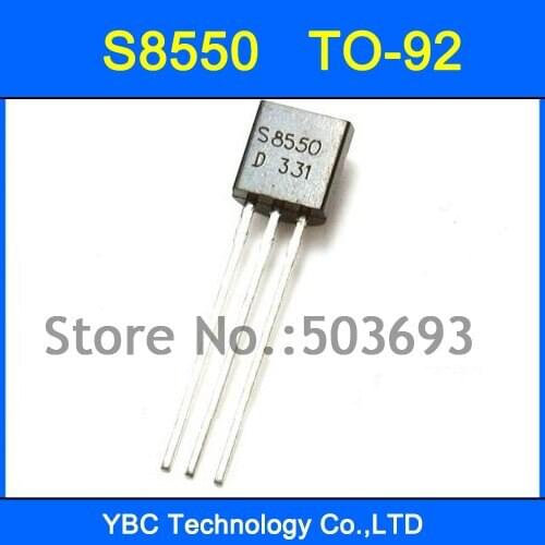 1000PCS S8550 Transistor TO-92