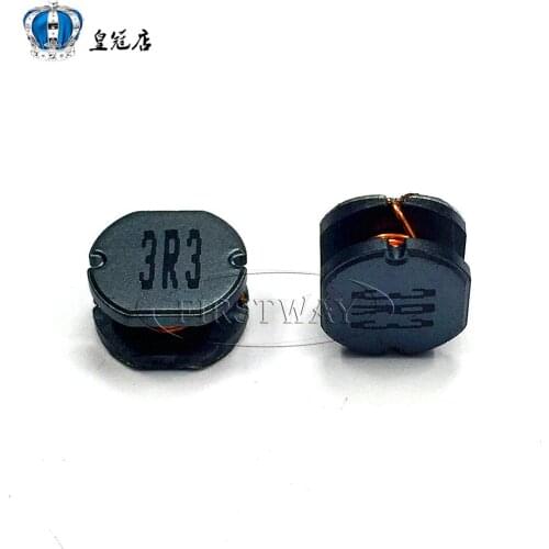 30pcs/SMD power inductors CD31 CD32 3.3UH word:3R3 I-shaped CD31=3.5*3*1.6MM/CD32=3.5*3*2.1MM