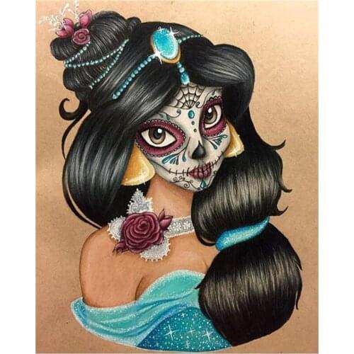 Diamond Embroidery Sale 3D Rubik Diamond Painting,Snow White graffiti,Cross Stitch Square Full Mosaic Needlework Home Decoration