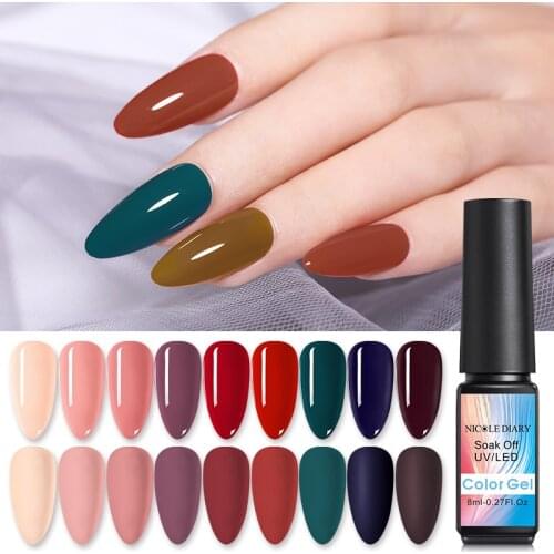 Glitter Gel Laser Nails Gel Polish Soak Off Mirror UV LED Shimmer Varnish Nail Decoration 5ml