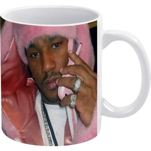 Cam'ron Pink White Mug Coffee Mug 330ml Ceramic Home Milk Tea Cups and Mugs Travel Gift for Friends Camron Pink Fashion New York