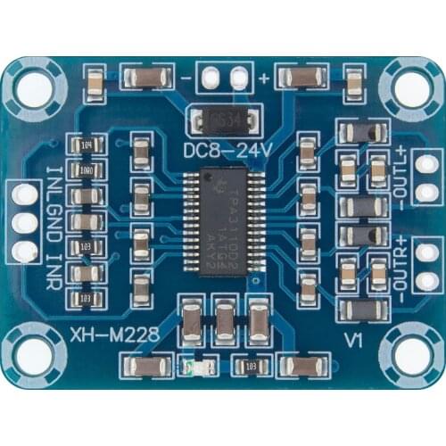TPA3110 2X15W Digital Audio Stere Amplifier Board Module Mini Binaural AMP Controller 100dB DC 8-18V Max 3A