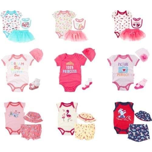 Baby Boy Summer Clothes Cotton Sleeveless Newborn Baby Girl Clothes 3PCS/SET ropa de bebe varon Kids Clothes Baby Girl Outfit