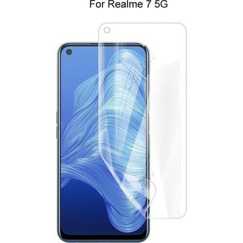 For Realme 7 5G Full Cover Soft Hydrogel Film Screen Protector