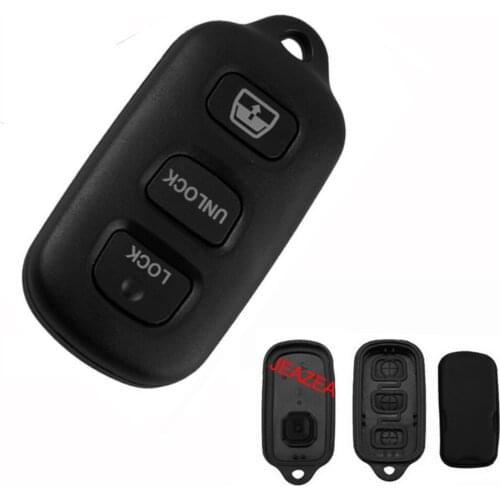 JEAZEA 3+1 Button ABS Remote Key Shell Case Fob Keyless For Toyota RAV Cruiser 4Runner Camry Celica Echo Highlander 2006 2008