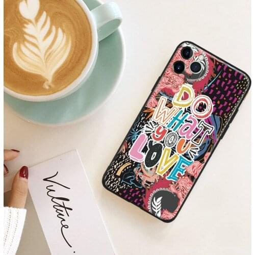 Fashion aesthetic art For iPhone se 6 6s 7 8 plus x xr xs 11 pro max soft silicone phone case cover shell