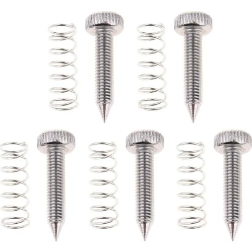 Pack of 5 Drum Single Foot Pedal Hammer Springs Jackscrews Screws DIY