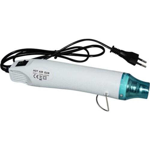 220V 300W hot air gun nozzle, Heat Gun rubber stamp manual shaping heat tool for processing ceramic DIY heat shrink film