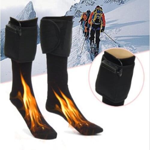 Electric Heating Socks Heated Socks Men Women Battery Operated Rechargeable Winter Warm Socks For Working Driving Camping