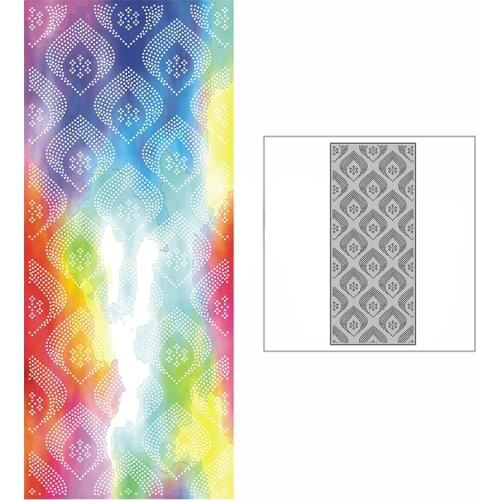 New Slim Spotted Snowflake in Ornament Plate Craft Embossing Mold 2021 Metal Cutting Dies for DIY Scrapbooking Album Card Making