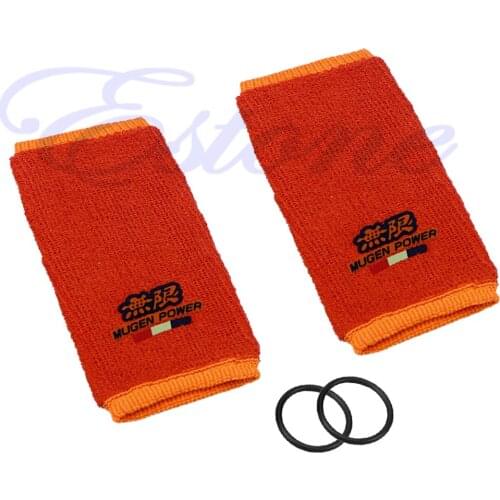 2pcs New Fire Proof Mugen Tank Reservoir Cover Socks for honda Acura Civic JDM
