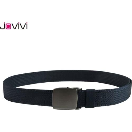 Jovivi 1pc Men Tactical Nylon Belt Military Webbing Solid Waistband Mens Fashion Pants Belts Army Belts Adjustable Belts