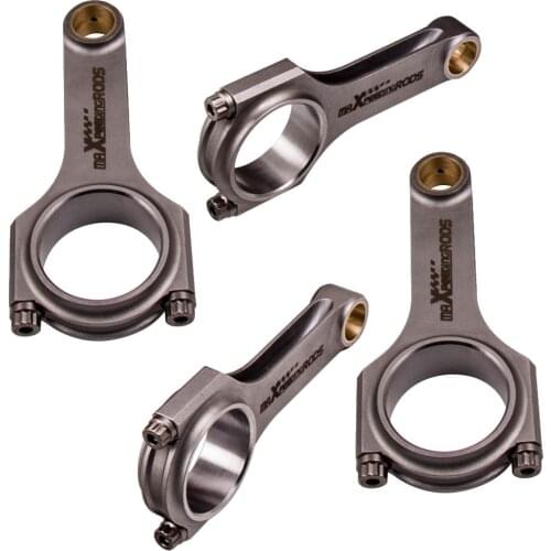 Connecting Rods For Mitsubishi Eclipse Early 1 2 3 2.0L Turbo 4G63 DOHC for EVO 1 2 3 4G63 early Model Balanced Cranks 800HP