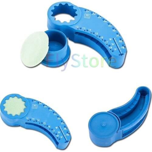 1pcs Dental laboratory Equipment Twin Block Endo Reamer Measure Files High Temperature Endodontic Ruler Test Board Accessory