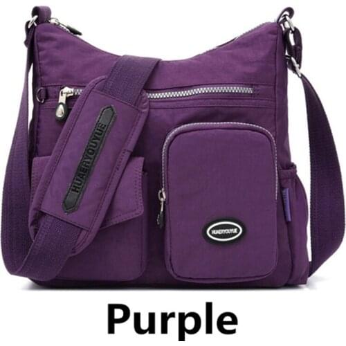 Fashion High Quality Handbag Female CrossBody Bag Women Shoulder Bag Ladies Messenger Bag Nylon Waterproof Lady Purse Sac A Main