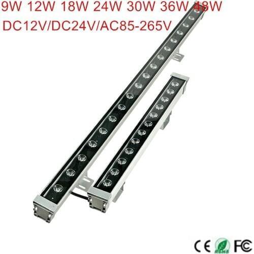 1pcs 24W Warm White and 2pcs 36W Warm White waterproof IP65 AC85-265V led flood light LED Wall washer lamps Landscape light