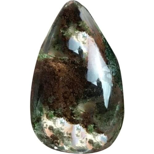 High Quality Natural Ghost Phantom Quartz Crystal Gem Specimen Healing Stone Pendant Home Decoration Dropshipping