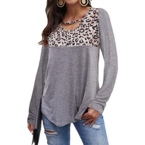 New Summer Sexy Hollow Out Leopard Print Womens Vest 2020 Casual Sleeveless Irregularity Pullover Tops Street Stitching T-shirt